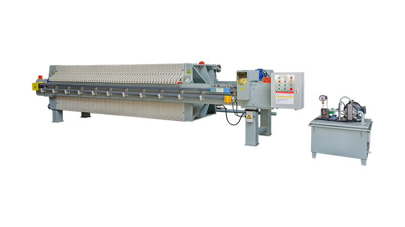 1250型 自動(dòng)隔膜壓濾機(jī)（角進(jìn)料）